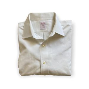 Brooks Brothers 346 White Dress Shirt